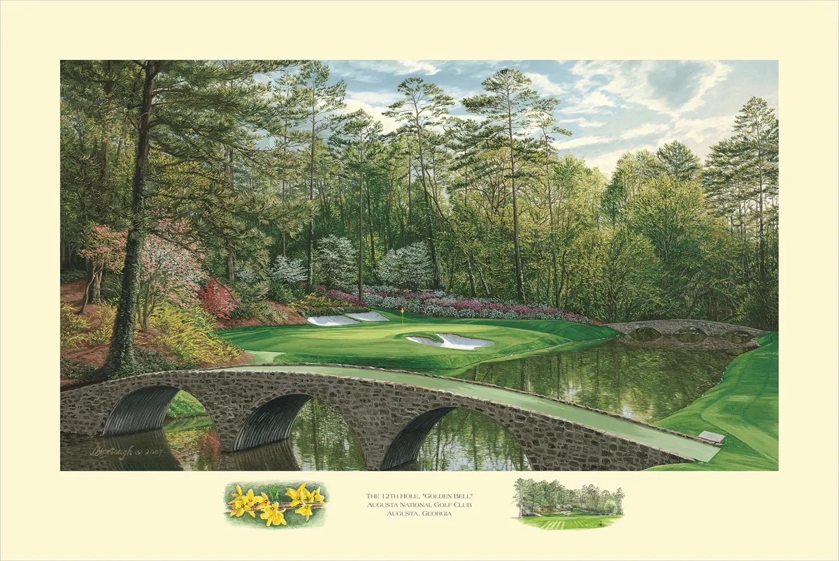 #12 Golden Bell Augusta National Golf Club, 2008